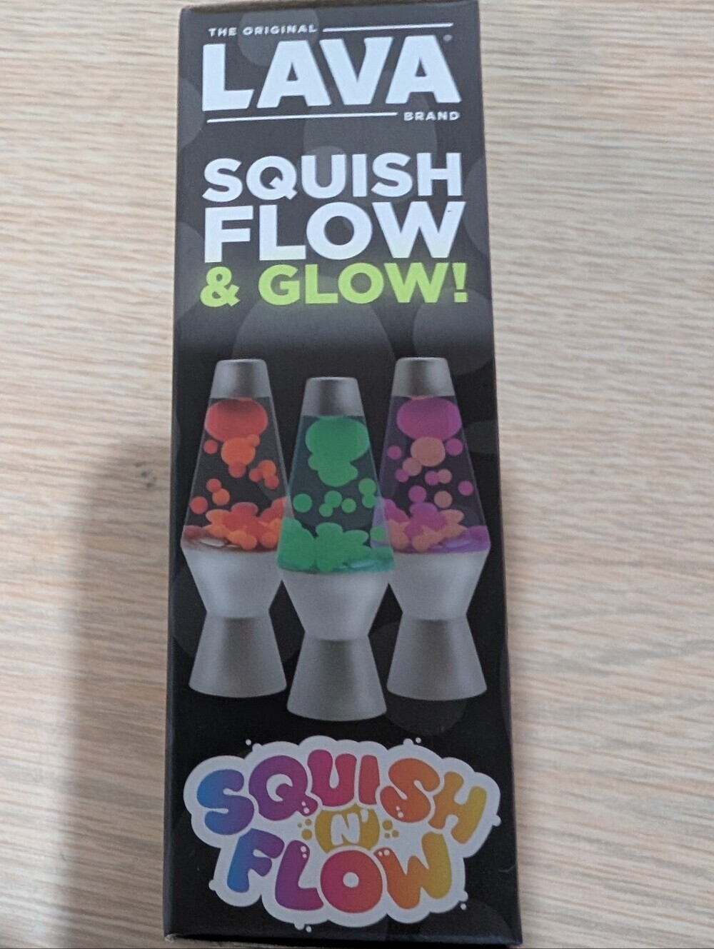 Schylling Squish n Flow LAVA Lamp Mini 3.75" - Picture 3 of 7